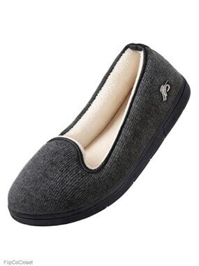 Memory Foam Slippers Comfy House Shoes Non-Slip Washable